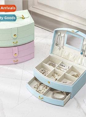 Jewellery box home portable jewellery storage box large capa