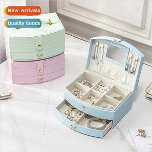 Jewellery box home portable jewellery storage box large capa