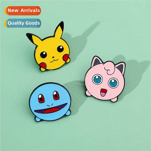 Pokémon metal badge cartoon cute Pokemon Pikachu Jani-Turtl