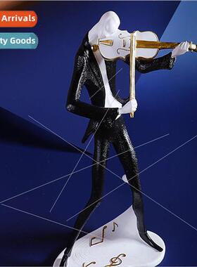 Modern mple Creative Musician Character TV Cabinet Wine Cool