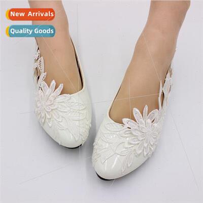 Large ze Flat Wedding Shoes Whe Women Shoes BH171