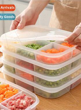 Refrigerator Storage Box Crisper Food Grade x Compartment Se