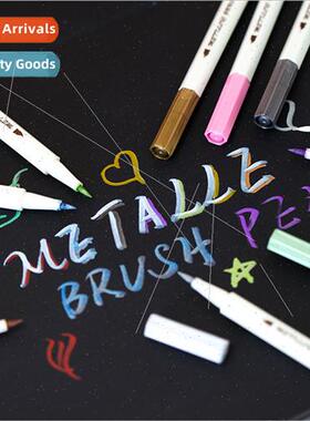 STA6551BR Metallic Brush Pen Pearlescent Watercolor Soft Pai