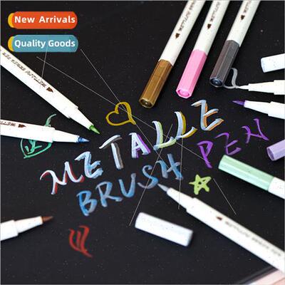 STA6551BR Metallic Brush Pen Pearlescent Watercolor Soft Pai