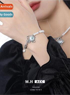 Goldfish bracelet women pearl splicing simple niche string n
