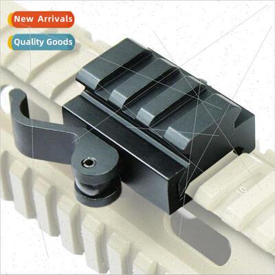 Black Heightened Quick Release Rail Mount Scope Mount 5 Slot