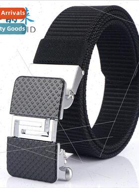 2019 New Belt Men Automatic Buckle Business Casual Belt Men