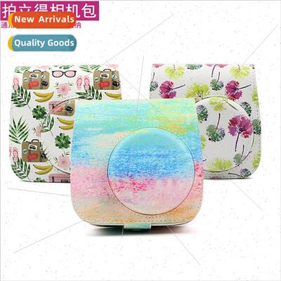 适用Polaroid camera bag mini8/8+/9 oil color bag camera prot