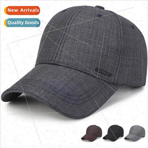 New men baseball cap cotton casual duck tongue hat fall hat