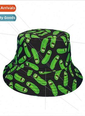 Small cucumber cucumber printing fisherman hat men and women