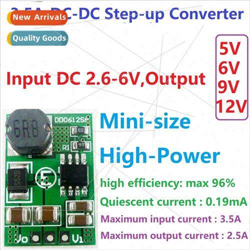 15W Boost ConPower Module DC-DC 3.3V 3.7V 3.8V 4.2V to 5V 6V