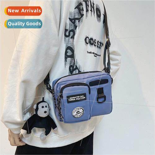 2022 new ins simple couple shoulder crossbody bag casual col
