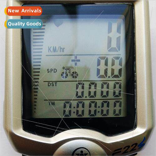Germany  Speed Heart Rate 2-in-1 Wireless Bicycle Code Watch
