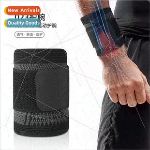 Nylon pressurized adjustable wrist guards sweat-absorbent br