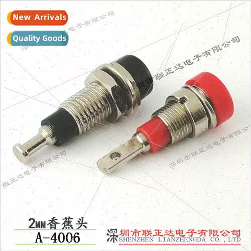 Small Hole Banana Head Socket Threaded Banana Socket Panel M