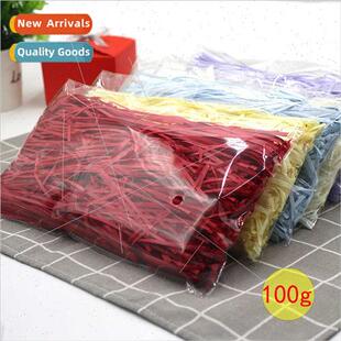 100g/bag raffia shredded paper chicken nest grass filler wed