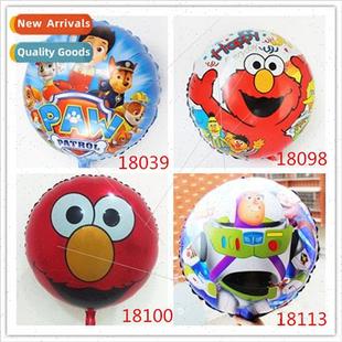 Patrol Balloon Aluminum Dog Helium Elmo Set Buzz Sesame