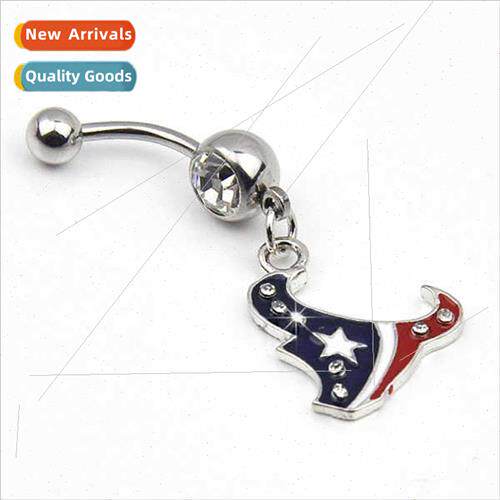 Umbilical ring umbilical nail umbilical button fashion pierc