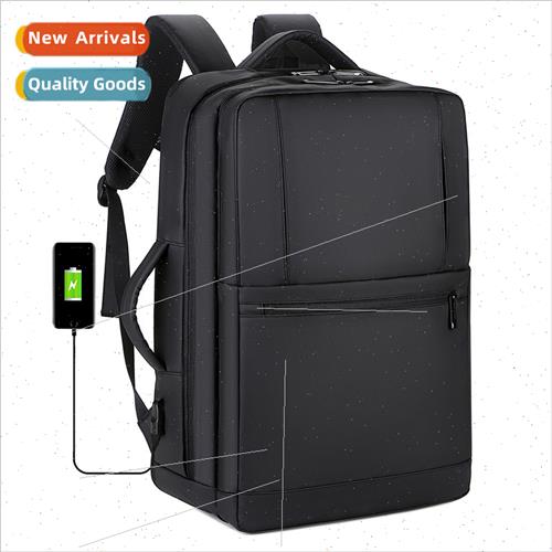 New 17-inch computer bag large capacy business travel backpa