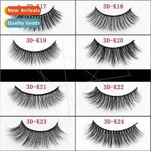 Qingdao manufacture five pairs false eyelashes natural long