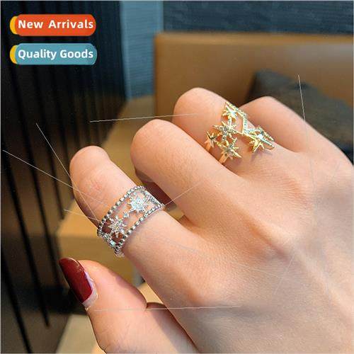 Bright Star Octomom Open Star Moon Rings Cool che Rings