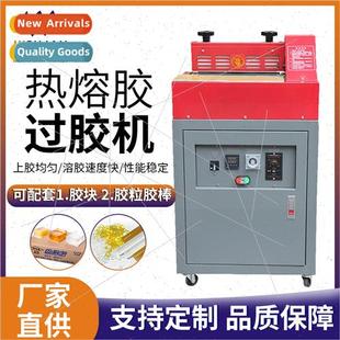 desktop gluing melt glue hot pellet EPE Block machine