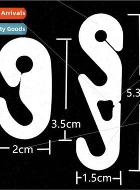 Mask hooks ear cord adjustment buckle S-shaped anti-stringer