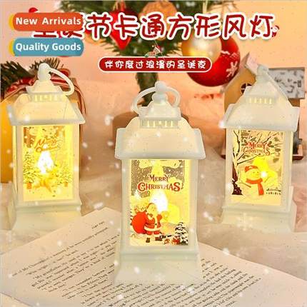 Christmas decorations wind lamp LED night light kindergarten