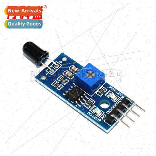4-Pin Flame Sensor Module Fire Detection Module Infrared Rec