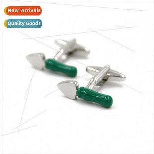 Fun Army Pair Cufflinks Shape Adventure Shovel Cufflin Field