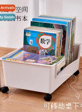 New multifunctional mobile bookshelf home kchen trolley shel