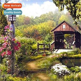 Cross Stch New DIY Rustic Cottage Full Stch mple Handmade Th