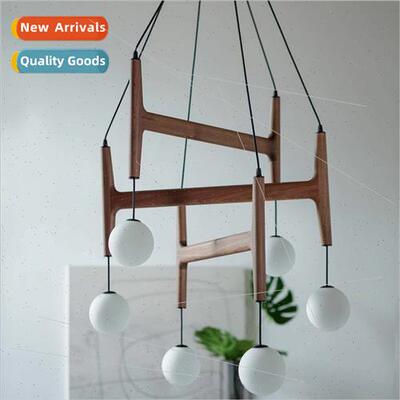 Italy new solid wood restaurant chandelier elegant fashion i