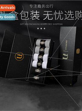 Mens gift boxed business solid color socks wormwood aromathe