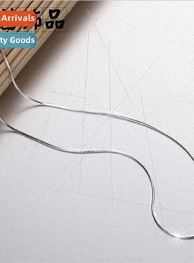 Electroplated 925 silver fashion silver necklace silver snak