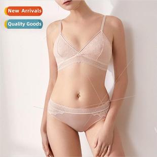 whout steel ring Mulberry female bra underwear marking silk