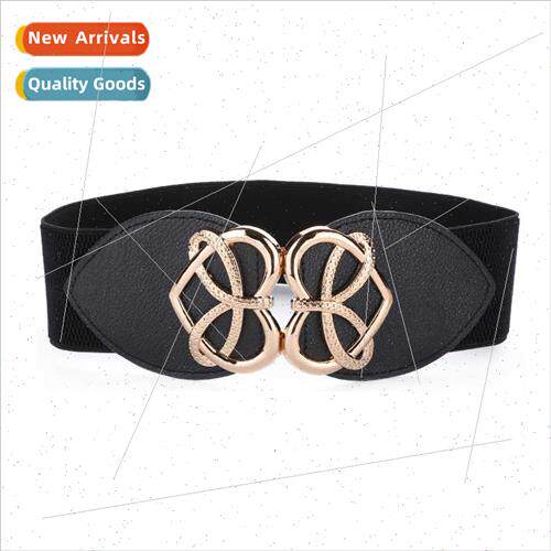 Peach heart belt female wide waist seal versatile coat new d