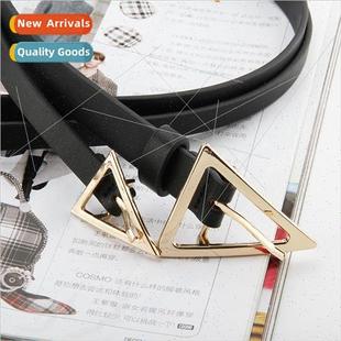 thin belt triangle New simple buckle head versati pin