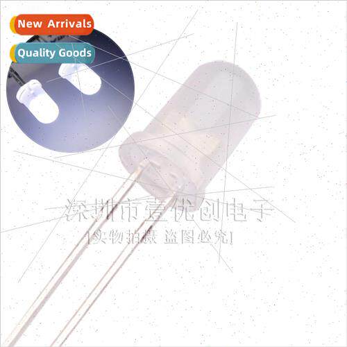 F5 5MM round head foggy LED light-emting diode direct insert