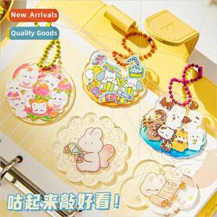 disk transparent diy goo handma love card glter Ins gradient