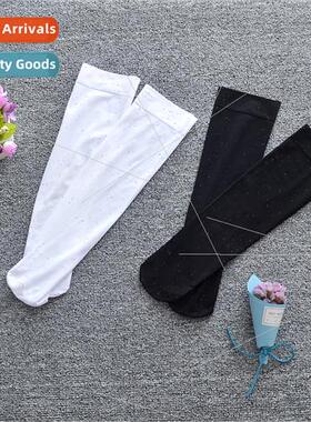 Velvet mid-calf socks student mid-calf socks below knee knee