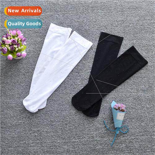 Velvet mid-calf socks student mid-calf socks below knee knee