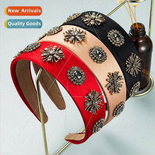 Hair bands Europe new retro court baroque rhinestone headban