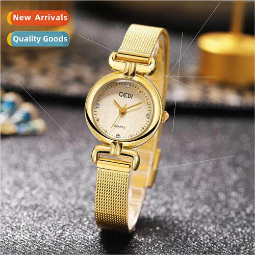 che Premium Sense Women Watches Cloth Small Round Dial Mesh