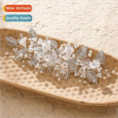 Bridal headdress ancient wedding portra insert comb plate ha