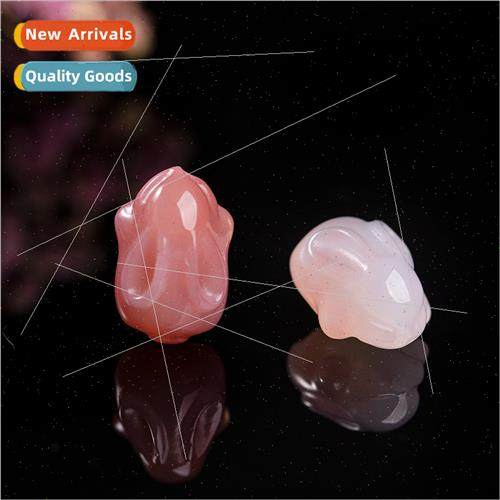 Natural salt source agate Ice clear high ice whe chalcedony