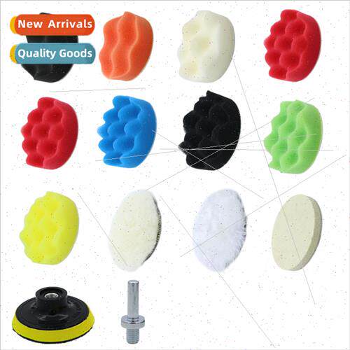 3 inch car beauty polishing wool ball polishing sponge disk