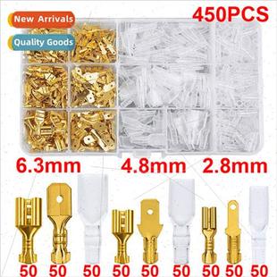 Pressed Reed 6.3mm Golden Termin 4.8 Cold 2.8 450PCS Inserts