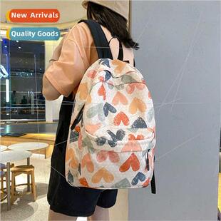 schoolbag ins wind Korean backpack elementary middle school