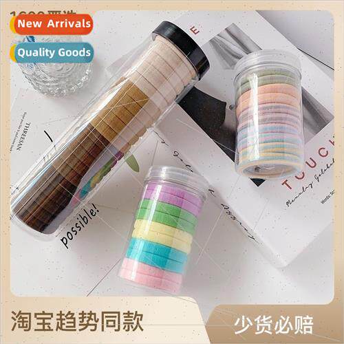 Korea candy color seamless hair band high elasticy tie hair